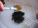 Hajo Flettner method: Black muasel with honey+glycerin