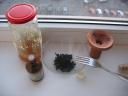 Hajo Flettner method: Black muasel with honey+glycerin